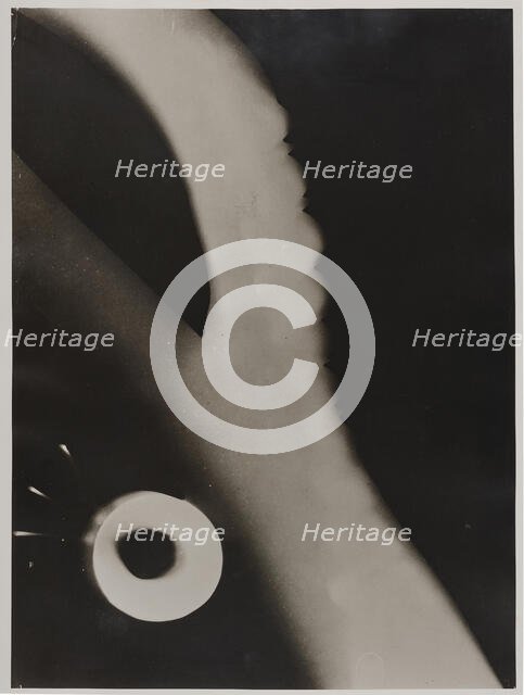 Photogram, c.1925. Creator: Moholy-Nagy, Laszlo (1895-1946).