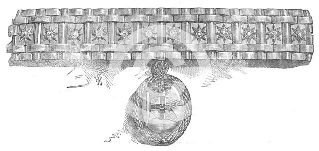 Bracelet given by the Royal Albert Yacht Club to the Duchess of Edinburgh, 1874. Creator: Unknown.