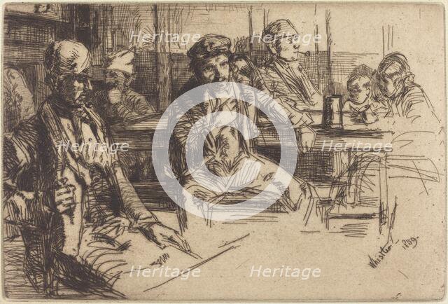 Longshoremen, 1859. Creator: James Abbott McNeill Whistler.