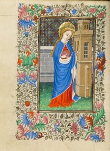 Saint Barbara; Book of Hours, about 1430-1440. Creator: Fastolf Master.