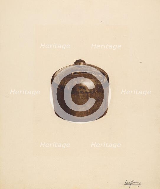 Pottery Bank, c. 1939. Creator: Lee Brown.