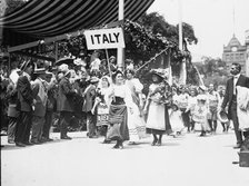 Italy in N.Y. 4th July parade, between c1910 and c1915. Creator: Bain News Service.