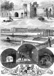 The Royal Visit to Welbeck Abbey, 1881. Creator: Unknown.