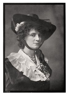 Mrs T Eyre Macklin, 1901.Artist: David Blount