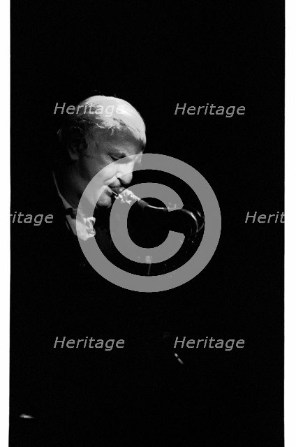 Ronnie Scott, Ronnie Scott's, 1984.    Artist: Brian O'Connor.