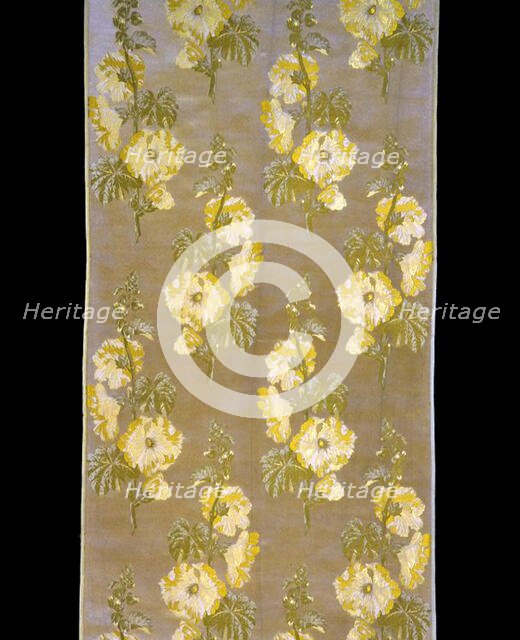 Panel from a Skirt, France, c. 1890. Creator: Unknown.