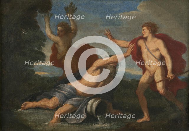Apollo and Daphne, 18th century. Creator: Placido Costanzi.