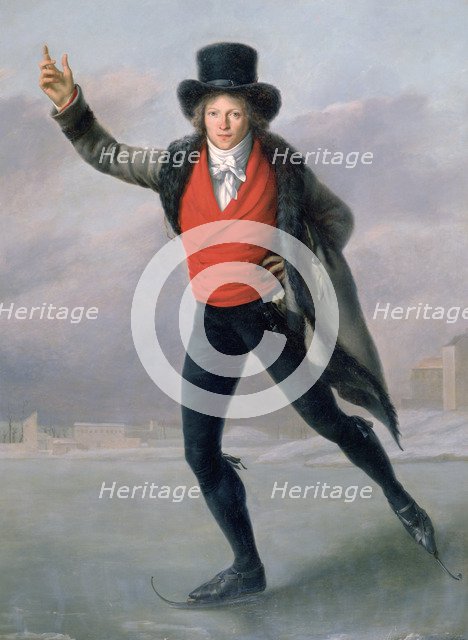 'The Skater', 1798.  Artist: Pierre Maximilien Delafontaine