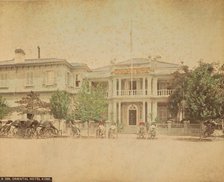 Oriental Hotel, Kobe, 1870s-1890s. Creator: Kusakabe Kimbei.