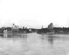 The Thousand Islands of the St Lawrence River, Canada, c1900. Creator: Unknown.