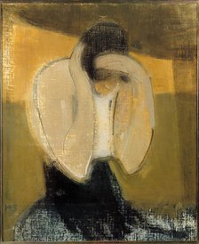 The Gipsy Woman, 1919. Creator: Schjerfbeck, Helene (1862-1946).