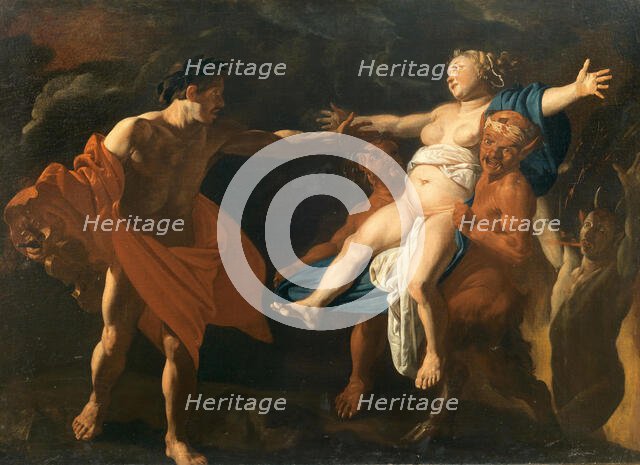 Orpheus and Eurydice. Creator: Moeyaert, Claes Cornelisz. (1592-1655).