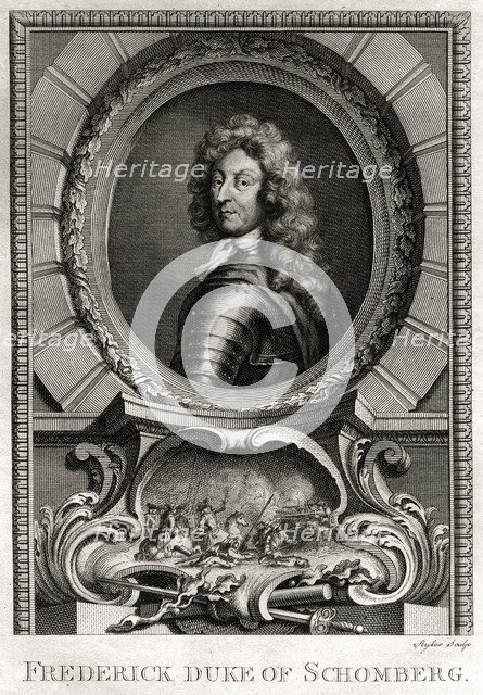 'Frederick Duke of Schomberg', 1775. Artist: Ryder