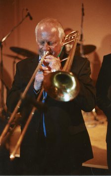 Roy Williams, All Star Crescendo Swing Band, Bournemouth, 2007. Creator: Brian Foskett.