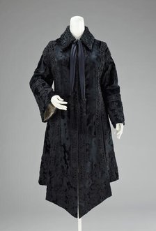 Evening coat, Scottish, 1880-89. Creator: Henry, Darling & Company.