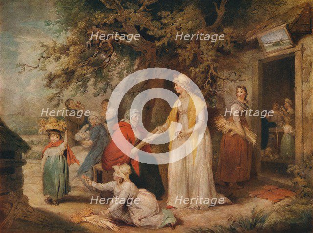 'Outside a Country Alehouse', c18th century. Artist: William Ward.