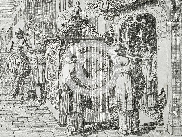 Illustration for Basedow's 'Elementary Work', 1770. Creator: Daniel Nikolaus Chodowiecki.