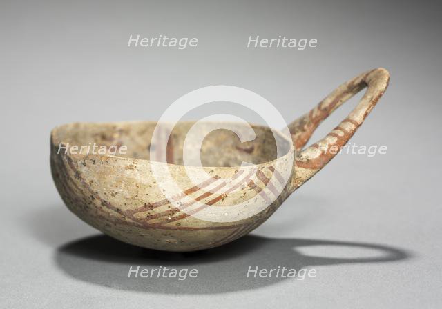 One-Handled Bowl, c. 1725-1600 BC. Creator: Unknown.