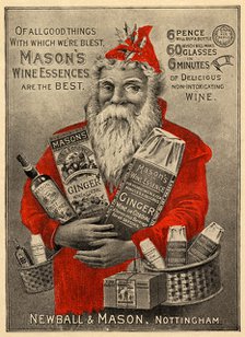 Mason’s Wine Essences, 19th century. Artist: Unknown