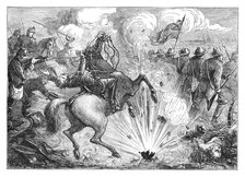 The Battle of Pittsburg Landing, 1862, (late 19th century). Artist: Unknown