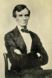 Abraham Lincoln, 1860, (1930). Creator: Unknown.
