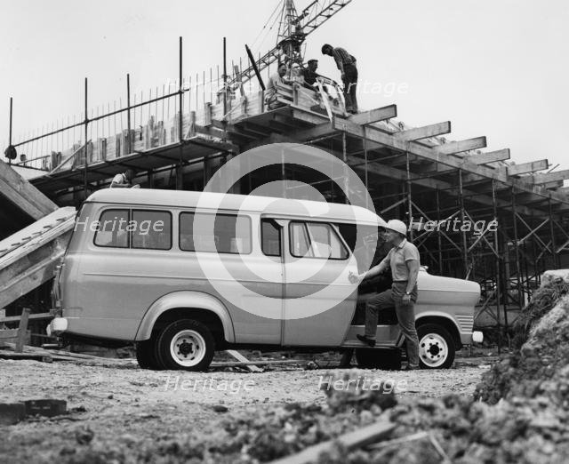 1970 Ford Transit crewbus. Creator: Unknown.