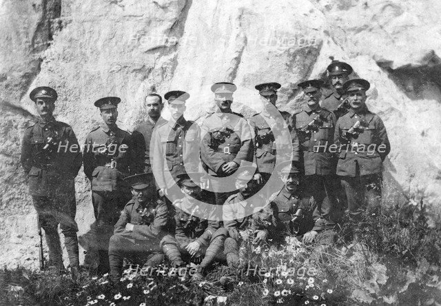 Main guard, Royal naval depot, Fleet House and Archcliffe Fort, Dover, c1916. Artist: Unknown