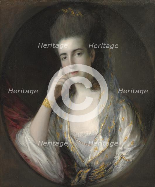Portrait of Mary Wise, c. 1776. Creator: Thomas Gainsborough (British, 1727-1788).