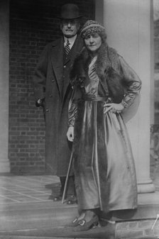 M.T. Herrick & Anne Morgan, (1918?). Creator: Bain News Service.