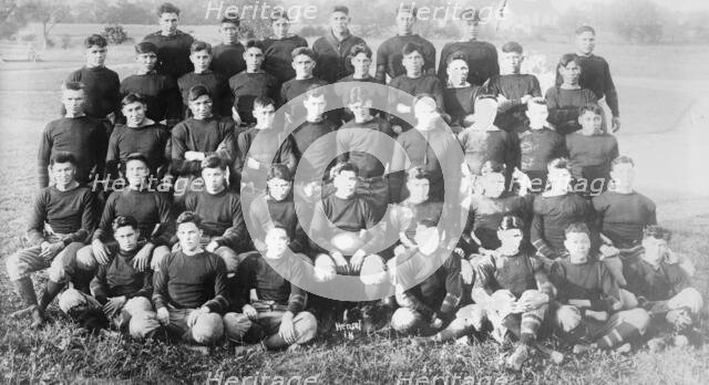 Carlisle football team, between c1910 and c1915. Creator: Bain News Service.
