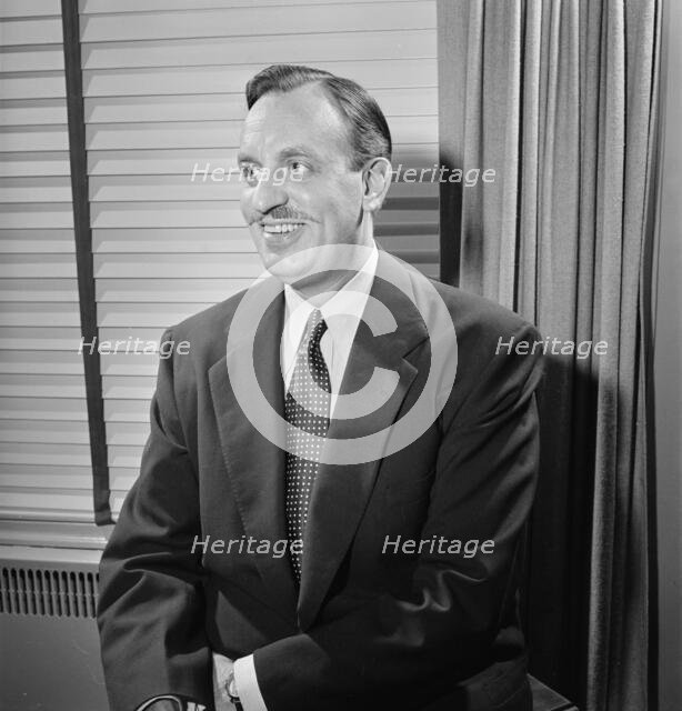 Portrait of Brick Fleagle, New York, N.Y., 1946. Creator: William Paul Gottlieb.