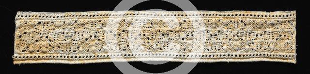 Needlepoint (reticella) Lace Insertion, 16th century. Creator: Unknown.