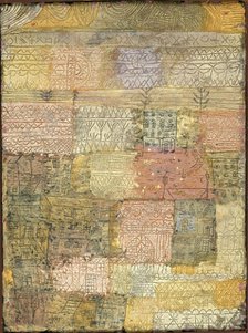 Florentine villa district (Florentinisches Villenviertel), 1926. Creator: Klee, Paul (1879-1940).