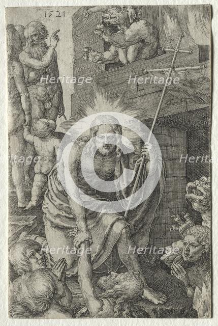 The Passion: Descent into Limbo, 1521. Creator: Lucas van Leyden (Dutch, 1494-1533).