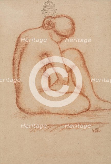 Crouching Nude. Creator: Aristide Maillol.