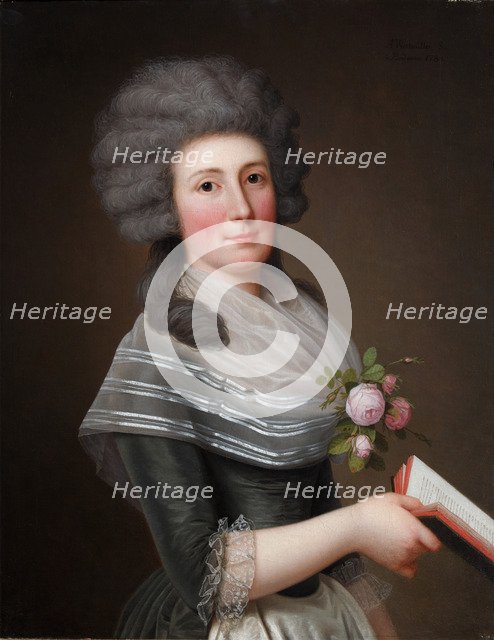 Portrait of Madame Wittfooth, nee Noer, 1789. Artist: Wertmüller, Adolf Ulrik (1751-1811)