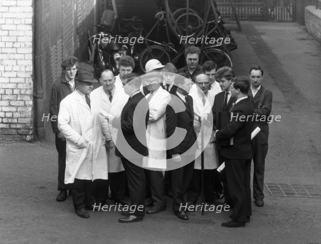 Industrial relations, Swinton, South Yorkshire, 1966. Artist: Michael Walters