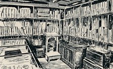 'The Chained Library at Wimborne', 1929. Artist: Unknown.
