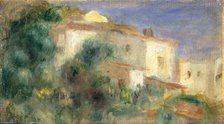 Maison de la Poste, Cagnes, 1906/1907. Creator: Pierre-Auguste Renoir.