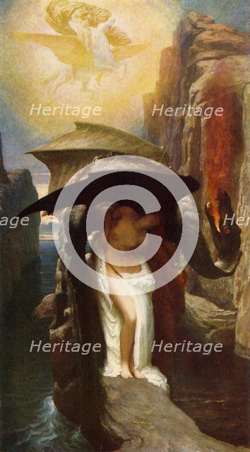 'Perseus and Andromeda', 1891, (c1915). Creator: Frederic Leighton.