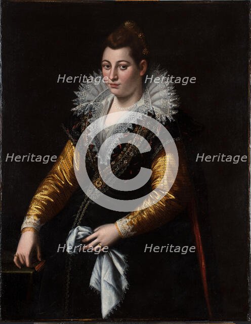 Portrait of a Pregnant Woman (Self-portrait), c1592. Creator: Fontana, Lavinia (1552-1614).