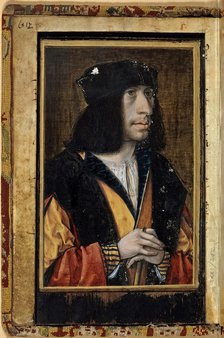 Portrait of Charles VIII of France.