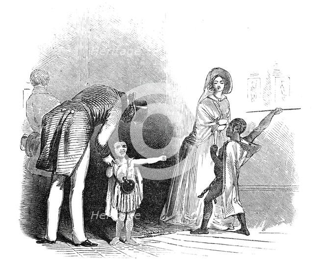 Bushman Children, Egyptian Hall, Piccadilly, 1845. Creator: Unknown.