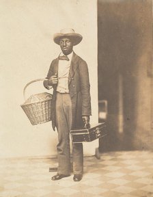 Sam (Campus Vendor, from a Yale Class Abum), ca. 1858. Creator: George K. Warren.
