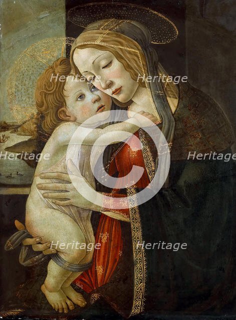 The Virgin and Child, c. 1500. Creator: Botticelli, Sandro (1445-1510).