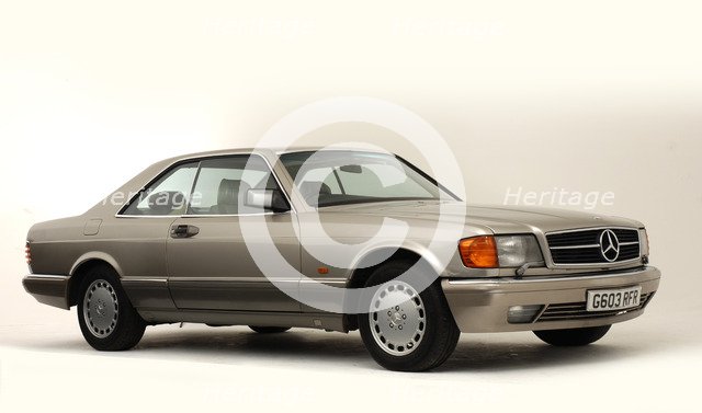 1990 Mercedes Benz 560 SEC Artist: Unknown.