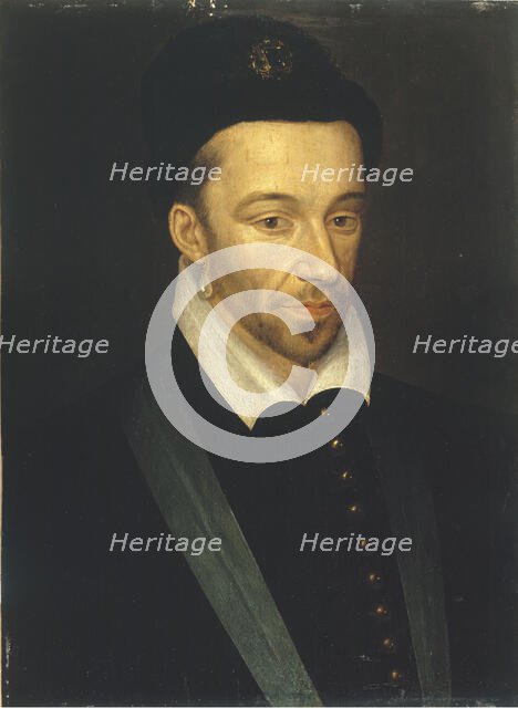 Portrait of Henri III (1551-1589), King of France, c1580. Creator: Francois Quesnel.