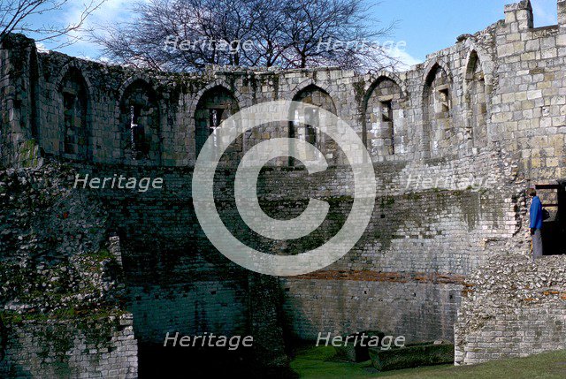 Roman multiangular tower, 3rd century. Artist: Unknown