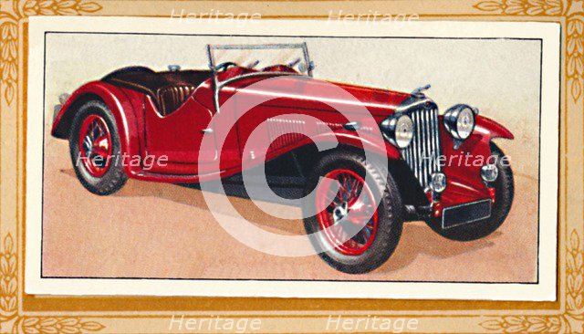 'A.C. Sports Two-Seater', c1936. Artist: Unknown.