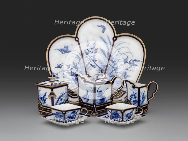 Tea Service, England, 1877 and 1878. Creator: Royal Worcester.